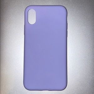 Lavender IPhone XS case